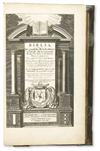 BIBLE IN DUTCH. Biblia; dat is, De gantsche H. Schrifture. 1714-13